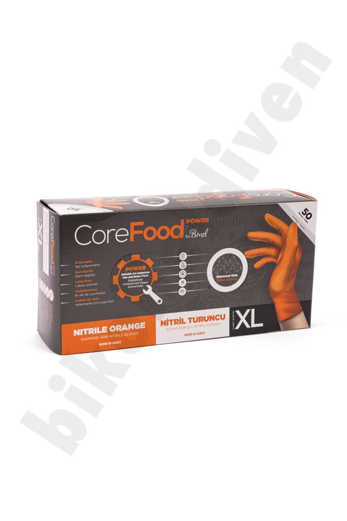 CoreFood Diamond Nitril Steril Eldiven