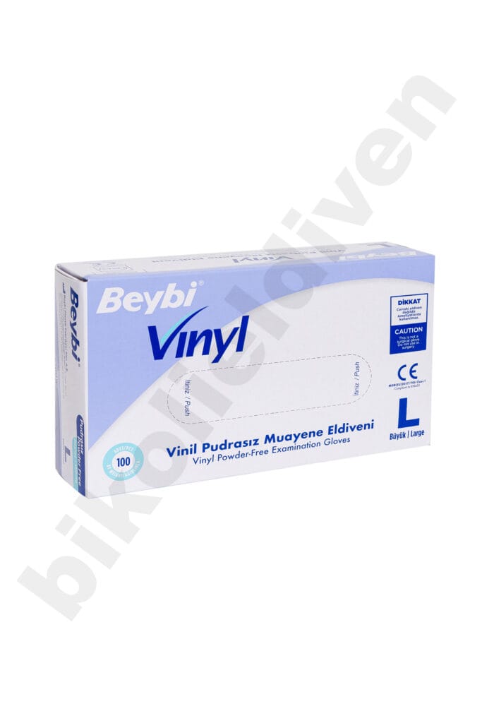 Beybi Vinil Pudrasız Eldiven - Toptan 100x20